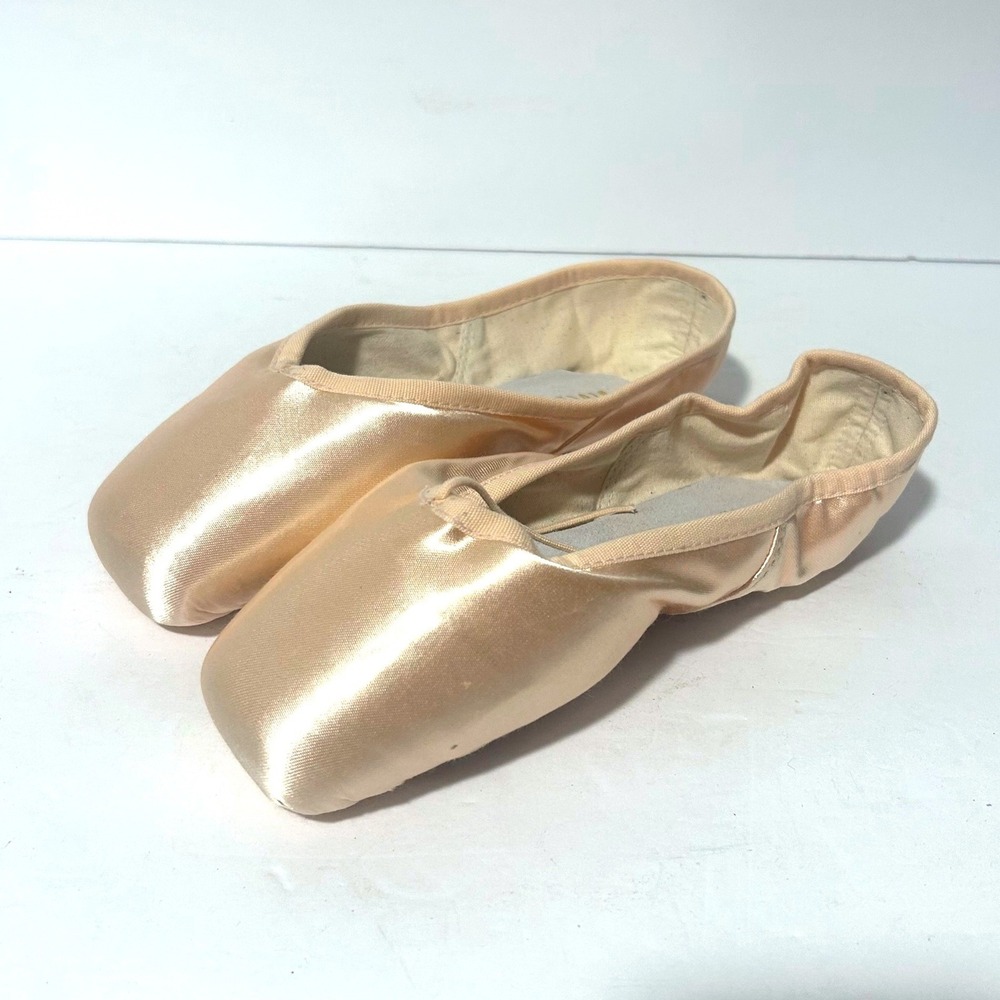 New Bloch Axiom Pointe Shoes Womens 4 XXX Pink S0108 Satin Ballet